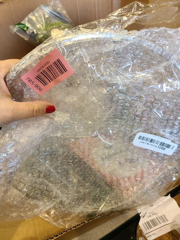 Photo 1 of 12 Inch Glass Lid for Frying Pan Lid, Pan Lid, Skillet, Pot Cover, Compatible with Lodge Cast Iron Skillet -12" Cover with Heat-Resistant Handle, Clear