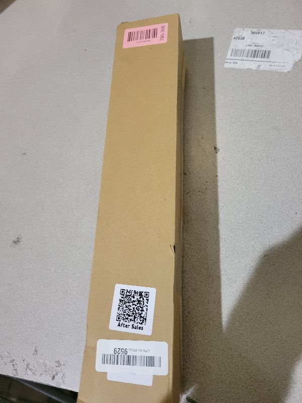 Photo 1 of 2 Pack Curtain Rods for Windows 32-60 Inch, 1 Inch Adjustable Black Curtain Rod Set with Brackets, Easy Install