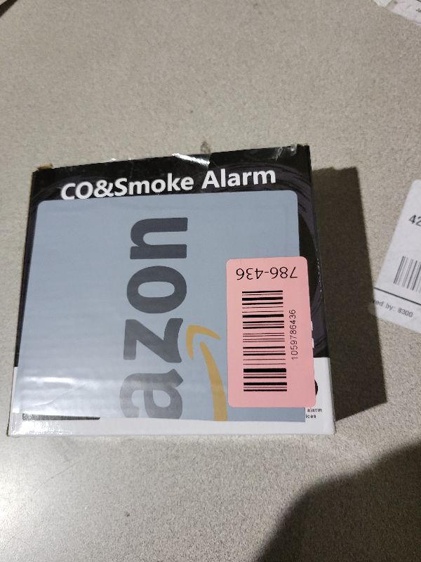 Photo 1 of 1-Pack Interconnected Smoke and Carbon Monoxide Detector, Test Button & Replaceable Battery, Smoke and CO Alarm for Home, Hallways, Bedroom, Reliable Alert