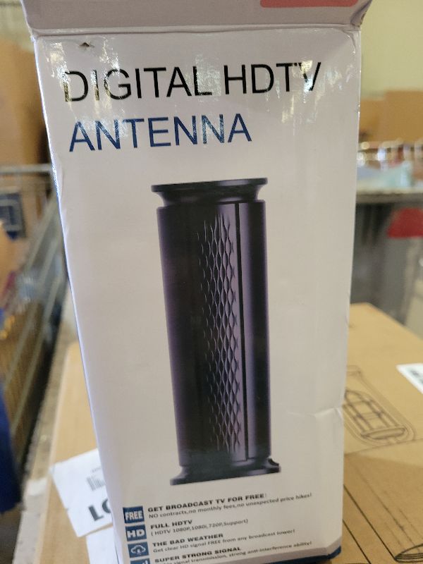 Photo 1 of 2025 Upgraded TV Antenna Up 2800+ Miles Range, Digital Best Antenna for Smart Tv Indoor/Outdoor 4k Local Channels, Amplified HDTV Antenna Long Range with Amplifier Signal Booster/Thic Cable (Large-X)