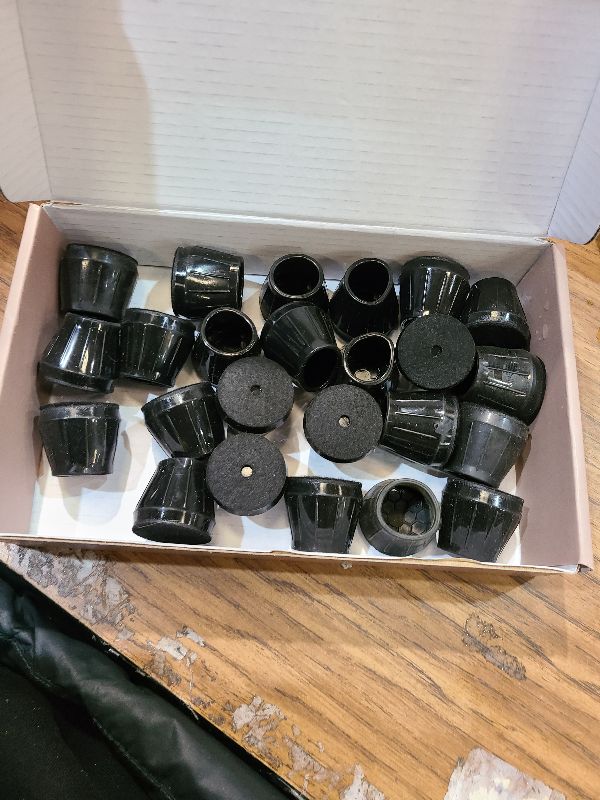 Photo 1 of 24PCS Silicone Chair Leg Floor Protectors for Hardwood Floors, Thicken Rubber Chair Leg Cap Covers, Non Slip Furniture Leg Pads to Protect Wood Tile Floors from Scratches and Reduce Noise