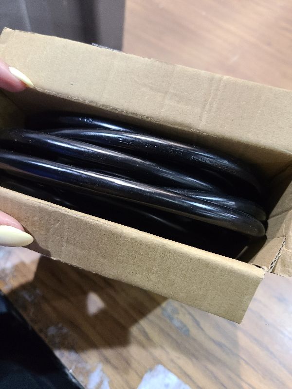 Photo 1 of 12AWG 15 FT Heavy Duty Outdoor Extension Cord Waterproof with Lighted End,Black 12 Gauge Extension Cord Flexible and Cold Resistant 3 Prong Grounded Plug,15Amp 1875W SJTW ETL Listed