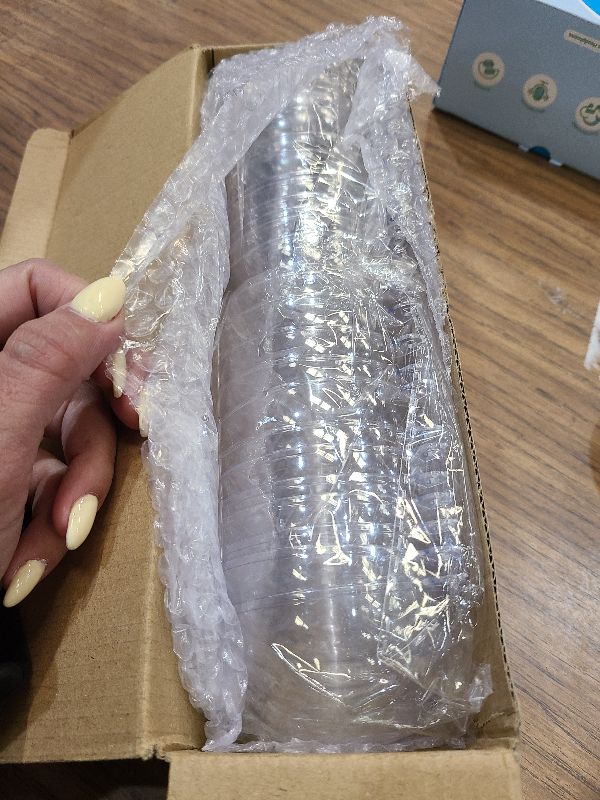 Photo 1 of 12 Pack Clear Plastic Fillable Ornament Ball 3.15''/80mm for Christmas,Holiday, Wedding,Party,Home Decor