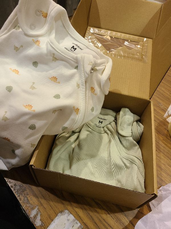 Photo 1 of 2-Pack Organic Baby Sleep Sacks, 100% Cotton - Soft & Breathable 0.5TOG Baby Wearable Blanket, Toddler Sleeping Sack 6-18 Months, Easy to Wear Transitional Swaddles for Newborns, Infants(Roarsome, M)