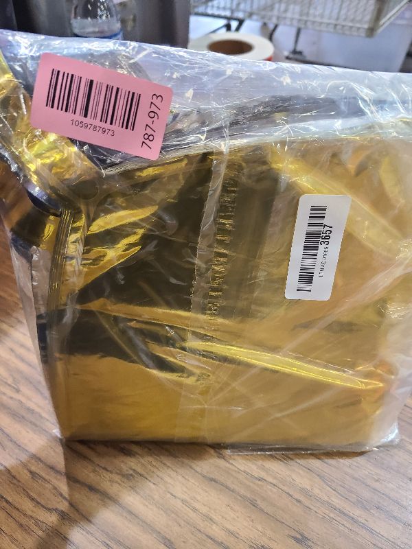 Photo 1 of ?50pcs? Square Foil Silver Balloons Wall Backdrop Double Sided Wedding Mylar Balloon Tunnel Arch Garland Kit Bachelorette Valentine's Day Gold and Silver Birthday Balloons for Party Decorations