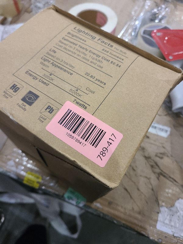 Photo 1 of 12-Pack Vintage 7W ST58 LED Edison Light Bulbs 60W Equivalent, 850Lumens, 3000K Soft Warm White, E26 Base LED Filament Bulbs, CRI90+, Antique Glass Style Great for Home, Bedroom, Office, Non-Dimmable