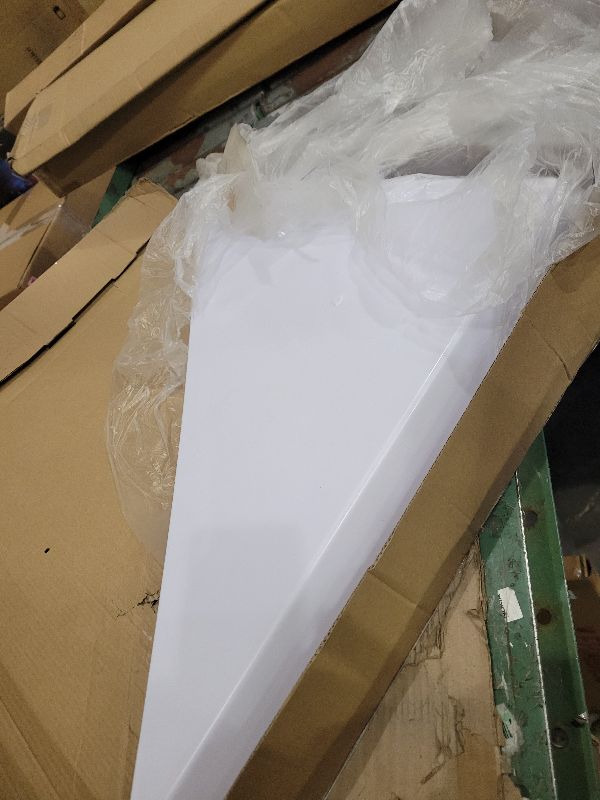 Photo 1 of 2 Pack Corner Air Diverter (Triangle), Ceiling Air Diverter for 2'x2' Ceiling Air Diffuser, Easy Snap-in Installation, White Plastic, Ideal for Homes & Offices