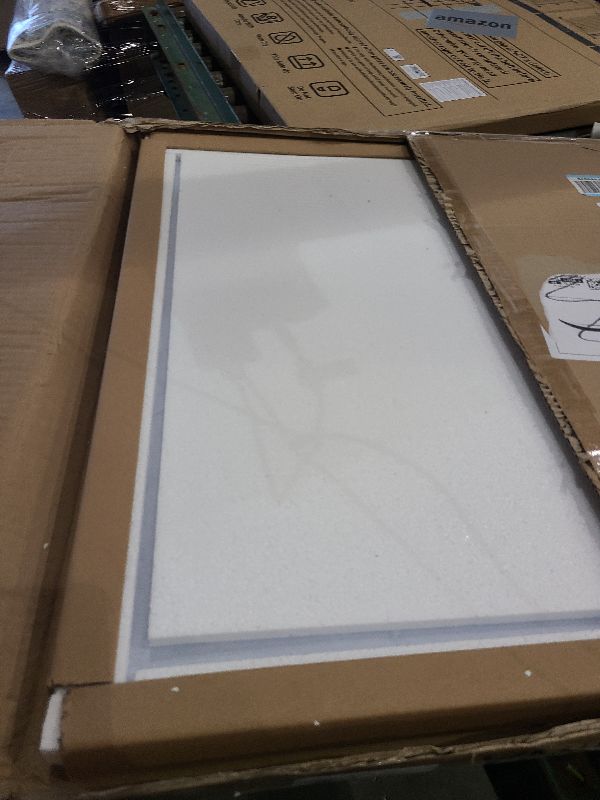 Photo 1 of 24" Square Tempered Glass Table Top - 1/4" Thick, Polished Edge - Safe Corner (24 inch)