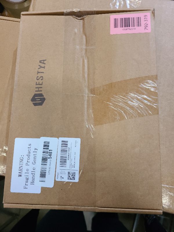 Photo 1 of 2 Pieces, 9.8 Inches Clear Acrylic Easels Display Stands/Plate Stands for Display Photos Holder Picture Frames or Other Items at Weddings, Birthdays, Home Decoration, Tables