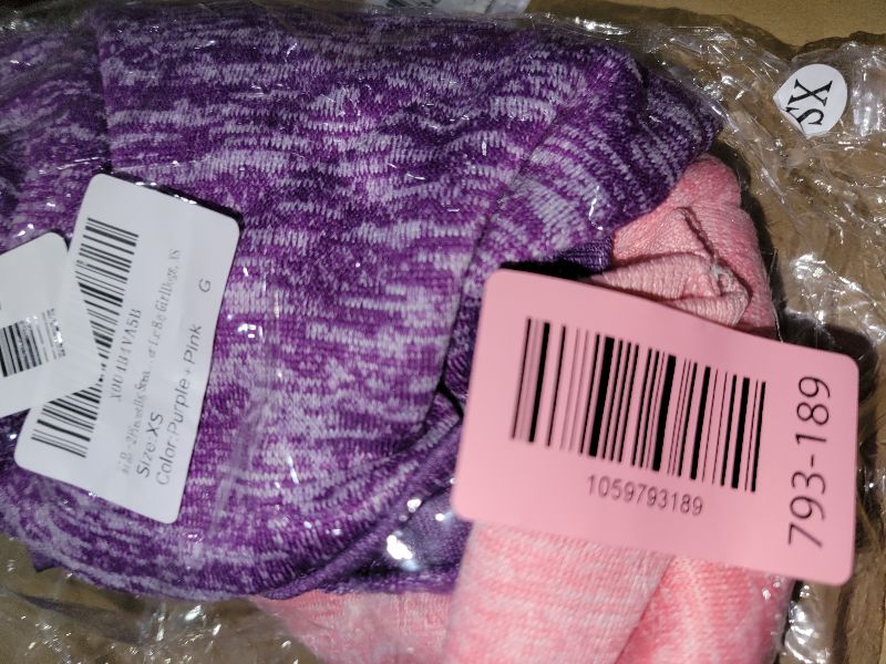 Photo 1 of 2 Pack Dog Sweaters for Small Dogs Girl Winter Dog Clothes Fleece Puppy Sweaters Warm Thick Pet Sweatshirt Outfit Small Dog Sweater for Boy Dogs and Cat,XS,Pink Purple