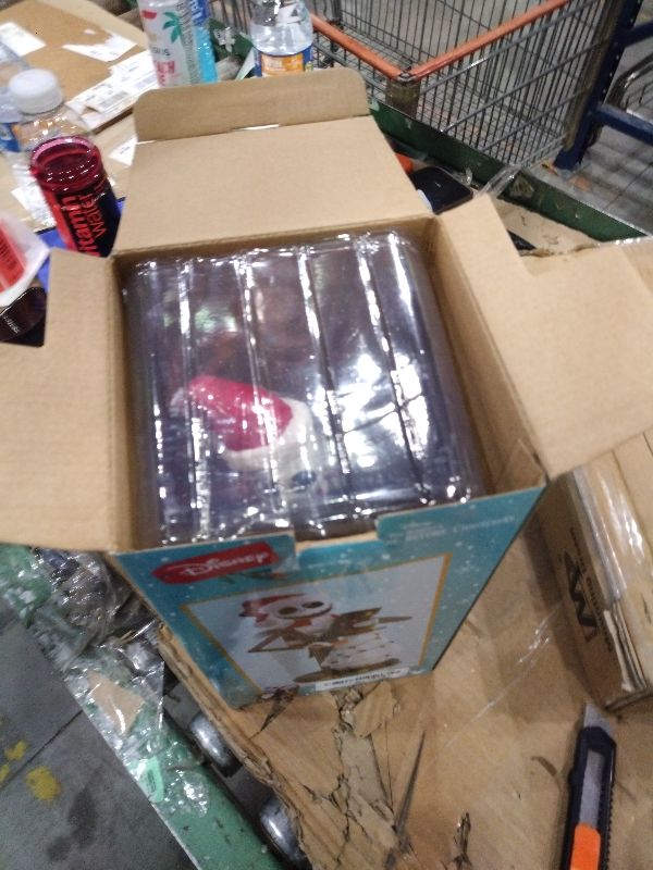 Photo 1 of 11-Inch Disney Nightmare Before Christmas Jack Skellington with Snowman Nutcracker