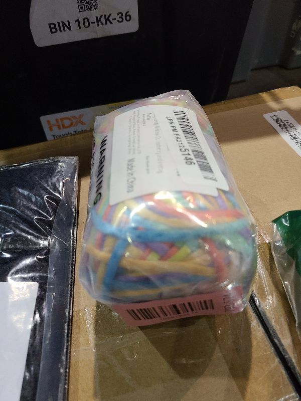 Photo 1 of 120g Candy Color Yarn for Crocheting and Knitting; Rainbow Yarn for Beginners with Easy-to-See Stitches;Worsted-Weight Medium #4;Yarn for Beginners Crochet Kit Making