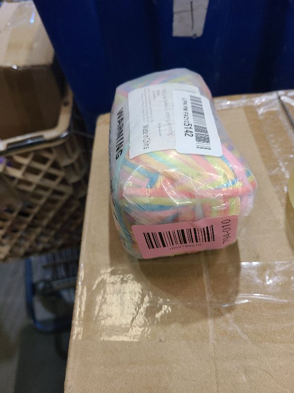 Photo 1 of 120g Candy Color Yarn for Crocheting and Knitting; Rainbow Yarn for Beginners with Easy-to-See Stitches;Worsted-Weight Medium #4;Yarn for Beginners Crochet Kit Making