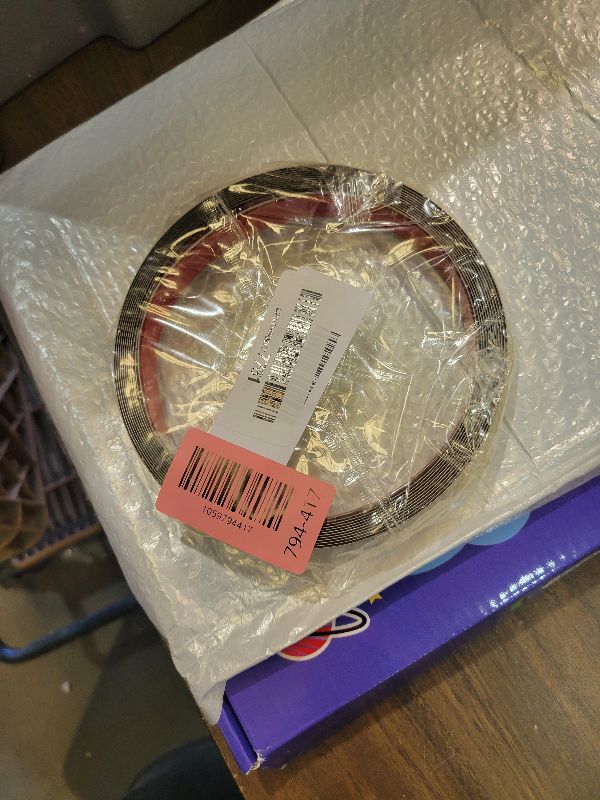 Photo 1 of 16FT Peel and Stick Stainless Steel Wall Trim Decorative Metal Trim Self Adhesive Metal Metal Edge Strip