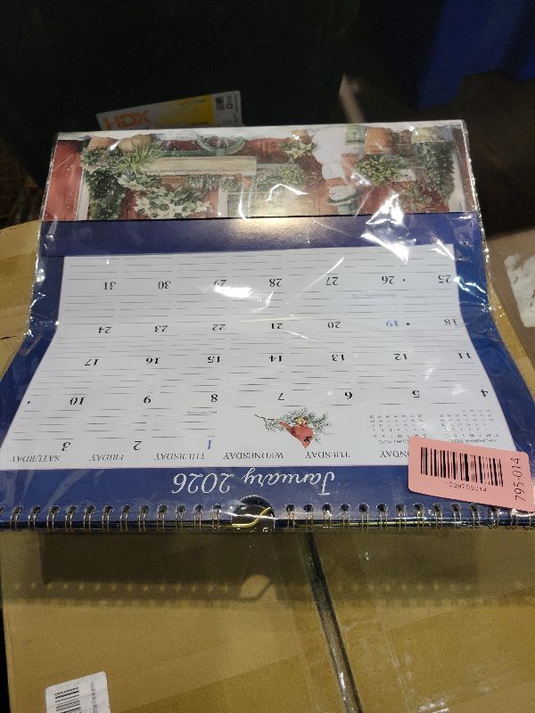 Photo 1 of 2026 Calendar - 2026 Wall Calendar with Pocket, January 2026 to December 2026, 12'' x 12'' Monthly Calendars for Home, Office, School