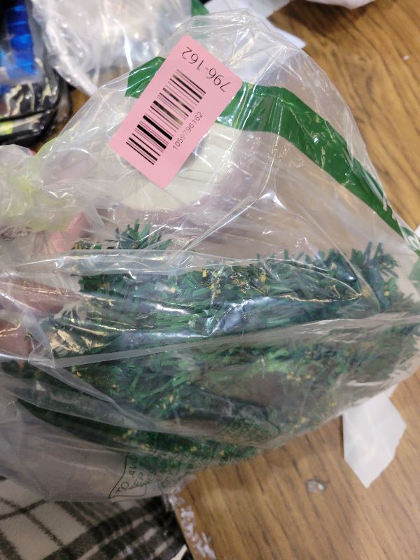 Photo 1 of 2 Pcs Christmas Wreath 10 Inch Green Artificial Wreaths DIY Faux Plain Wreaths Front Door Green Farmhouse Cabinets Wreath Indoor Outdoor Wall Decor(Fresh)