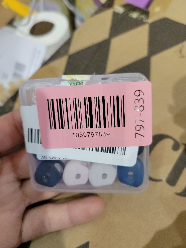 Photo 1 of [5 Pairs] for AirPods 4 Ear Tips Covers Sport Anti Slip Anti Scratche Skin Soft Silicone Eartip AirPods 4 Gen Earbuds Accessories Compatible with Apple AirPods 4th Generation (5 Colors Mix)