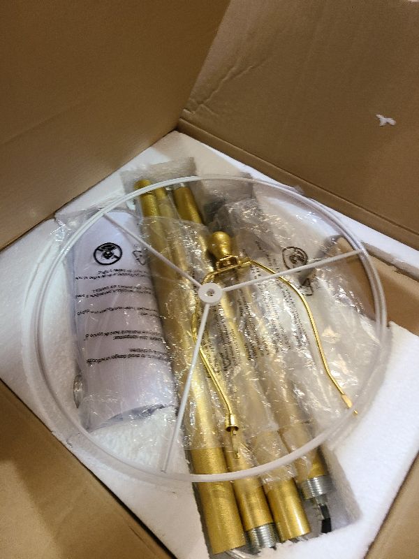 Photo 1 of ?Upgraded?Dimmable Gold Floor Lamps for Living Room, 11W LED Bulb Included, Modern Standing Lamp with Marble Base, Tall Pole Light with White Linen Shade for Bedroom Reading Office Corner Nursery