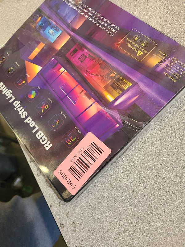 Photo 1 of 100 FT LED Lights For Bedroom?With 44 Key Infrared Remote Control And Bluetooth Application Smart LED Strip Lights, Music Synchronous Color Changing Light Strip, Used For Room Kitchen Party Decoration