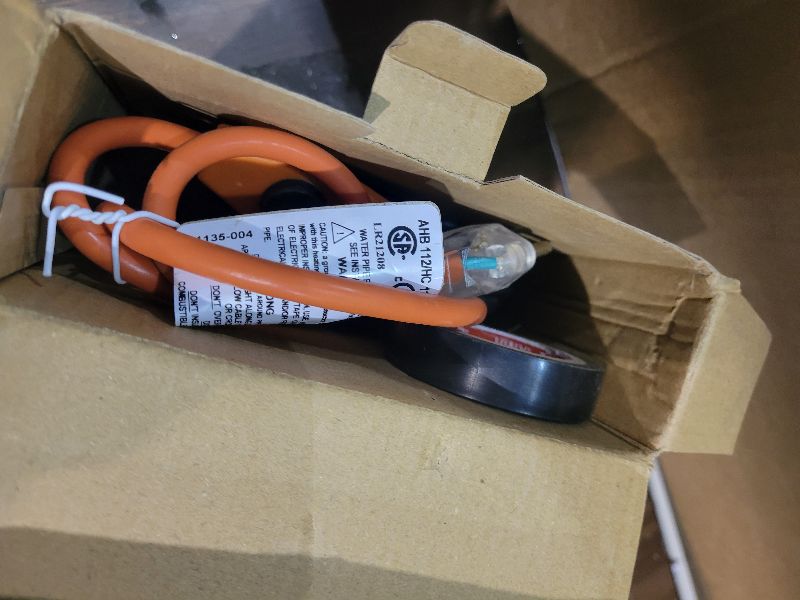 Photo 1 of 15FT?3FT-200FT? Pipe Heating Cable for Pipe Freeze Protection, Heat Cable for Water Pipes(Metal and Plastic), Pipe Heat Tape Keeps Water Flowing at -40°F 5w/ft, 120V Plumbing fixture