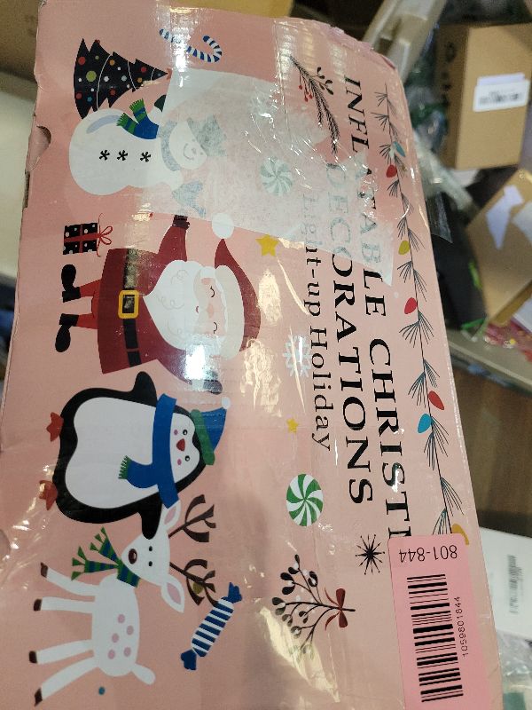 Photo 1 of 10FT Christmas Inflatables Gingerbread House Archway, Blow up Christmas Inflatables Archway with Gingerbread Man Outdoor Decorations with Build-in LED Lights for Garden Lawn Porch Holiday Party Decor