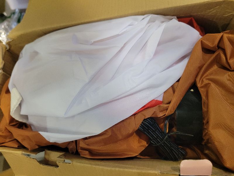 Photo 1 of 10FT Christmas Inflatables Gingerbread House Archway, Blow up Christmas Inflatables Archway with Gingerbread Man Outdoor Decorations with Build-in LED Lights for Garden Lawn Porch Holiday Party Decor