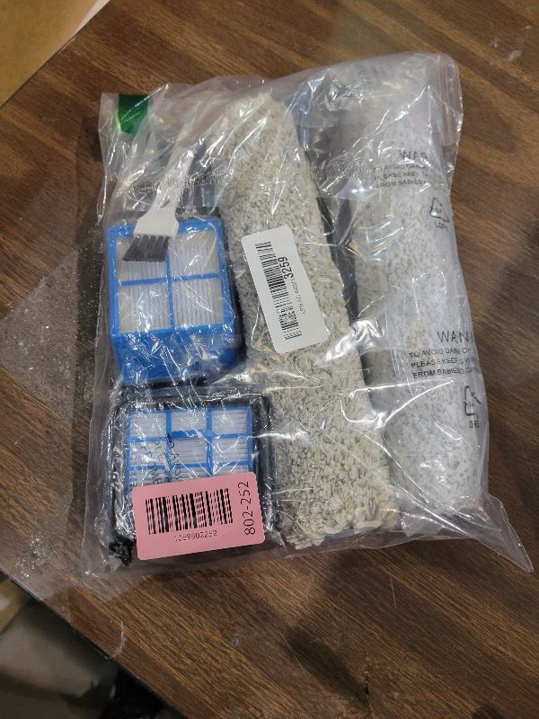 Photo 1 of 3882 Crosswave Omniforce Replacement Parts for BISSELL 3882/3883 / 3967F / 3970F CrossWave OmniForce/OmniFind Vacuum Cleaner, 2 Brush Roller, 2 HEPA Filters