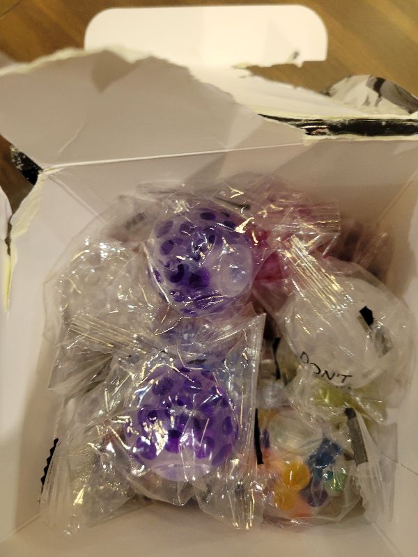 Photo 1 of 20 Pack Colorful Motivational Mini Stress Balls Set, Squishy Balls Fidget Toys for Adult, Squeeze Balls Bulk, Birthday Gifts Party Favors Goodie Bags Stuffer Anxiety Stress Relief