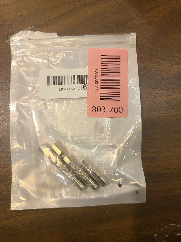 Photo 1 of 1/4 to 4mm Bit Adapter, Hex Screw Driver Bit Adapter Magnetic 2 Pieces 1/4 to 4mm Drill Extension Bit Holder for Precision Bits Set Screwdriver Converter