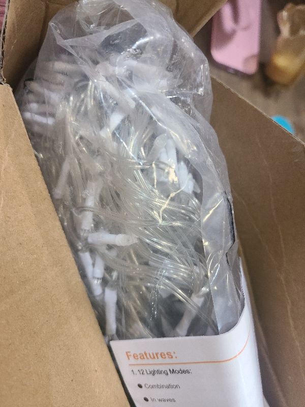 Photo 1 of 1332 LED 132ft Christmas String Lights Outdoor, 12 Modes Dimmable Curtain Lights with 296 Drops, Waterproof Fairy Lights with Timer for Bedroom Window Holiday Wedding Home Xmas Decor, Multicolor