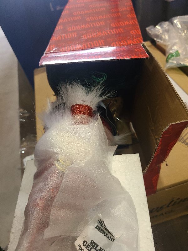 Photo 1 of 12-Inch Hollywood Santa and Pup Nutcracker