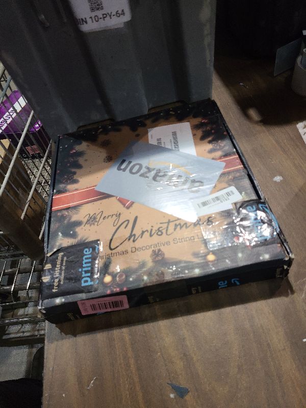 Photo 1 of (New) Christmas Decoration Lights, 320 LED Christmas Tree Lights [8 Modes & Waterproof], with 11" Lighted Dipper Star Ornament, Outdoor String Lights, for Christmas New Year Holiday (Multicolored)