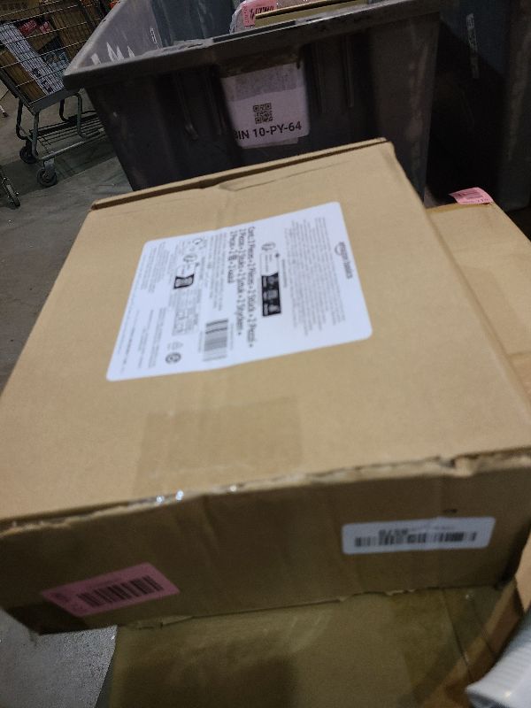 Photo 1 of Amazon Basics 100% Blackout Curtains with Grommets, 2 Panels, 52 x 84 Inches, Navy