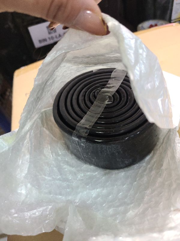 Photo 1 of 1"(25mm) ID Heat Shielded Fire Thermo Armor Fire Sleeve Silicone Coated Fiberglass for Automotive Hose Lines & Electrical Wiring Black, 5 feet