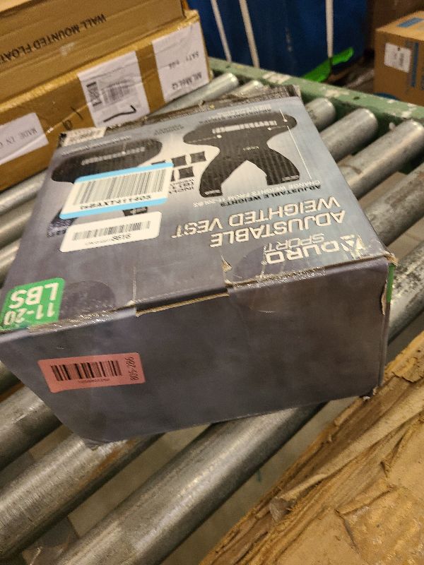 Photo 1 of "Aduro Sport Adjustable Weighted Vest Workout Equipment, 11lbs-20lbs Body Weight Vest for Men, Women, Kids"