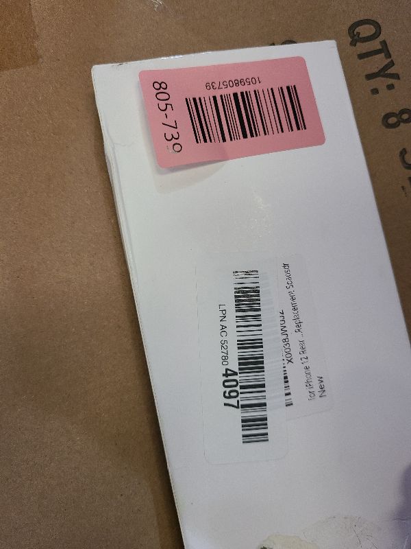 Photo 1 of 2PCS Soaosdr Original Back Rear Camera Lens Glass Replacement for iPhone 12 6.1 inch and iPhone 12 mini 5.4 inch with pre-Installed Adhesive+Reparing Toolkit+Installation Manual