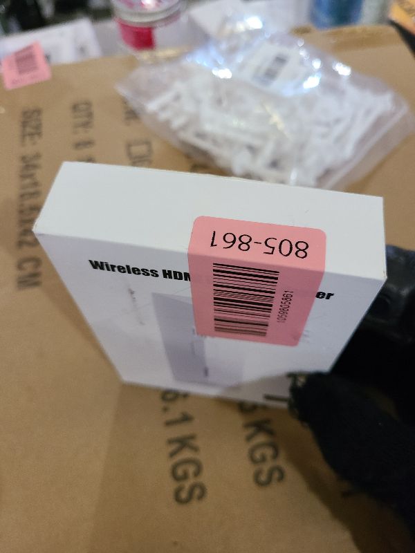 Photo 1 of 2026 Upgrade Wireless Display Dongle Adapter, Portable Transmitter 1080p HDMI Streaming, AirPlay/Miracast, 5GHz WiFi | Plug & Play for Smartphone/PC/TV/Projector