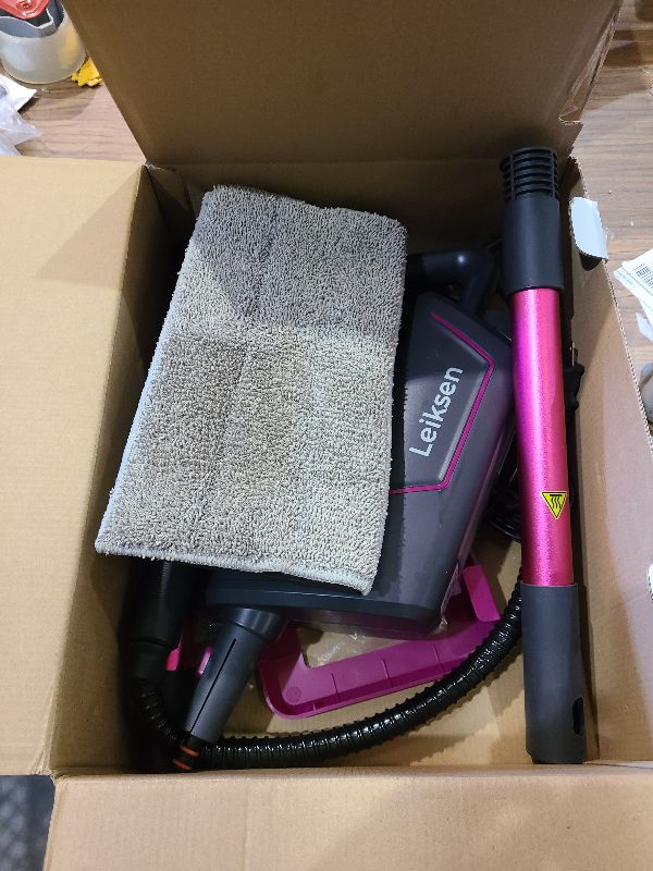 Photo 1 of 12-in-1 Steam Mop, Steam Cleaner Detachable, Extendable Hose, 23FT Power Cord, 440ml Removable Tank, 260°F Floor Steamer, 3-Level Control, Multi-Purpose for Hardwood, Tile, Grout, Windows, Kitchen