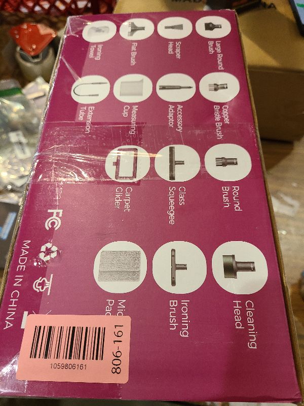 Photo 1 of 12-in-1 Steam Mop, Steam Cleaner Detachable, Extendable Hose, 23FT Power Cord, 440ml Removable Tank, 260°F Floor Steamer, 3-Level Control, Multi-Purpose for Hardwood, Tile, Grout, Windows, Kitchen