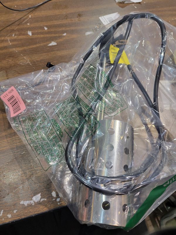 Photo 1 of 1500W Bucket Heater, Rust Proof Built in Temperature Controller Immersion Water Heater, Heats 5 Gallons of Water in Minutes with Auto Shutoff, for Home Outdoor Camping and Winter Job