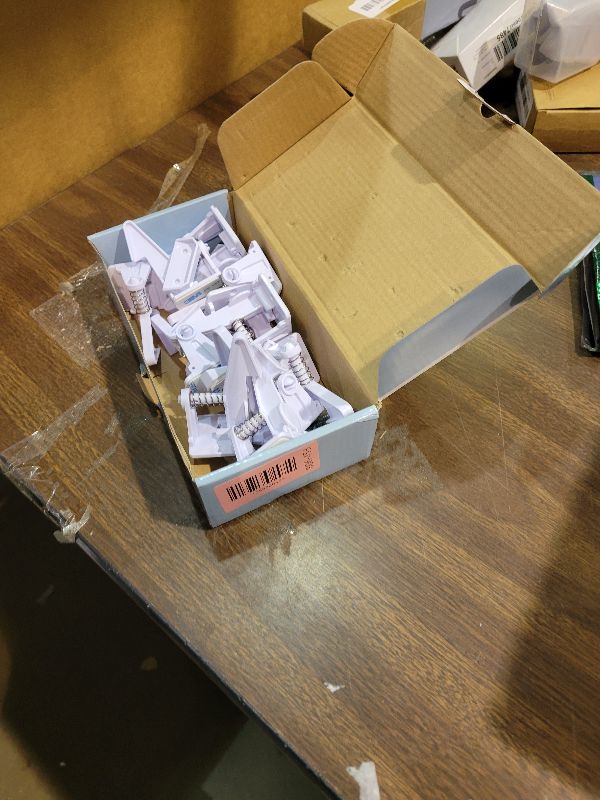 Photo 1 of 12 Pack Cabinet Locks Child Safety | Baby Safety Cabinet Locks NO Drilling 3M Adhesive Baby Proof Drawer Lock Child proofing cabinets latches for Kids Latch for Drawers & Door Child Safety Locks