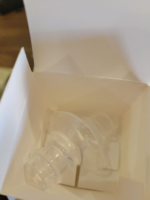 Photo 1 of 2pcs Upgraded Flange Inserts 15mm Compatible with Momcozy/Medela/Spectra/eufy/Elvie/Lansinoh/TSRETE/Paruu Wearable Pump with 24mm Shields/Flanges, Reduce 24mm Nipple Tunnel Down to 15mm