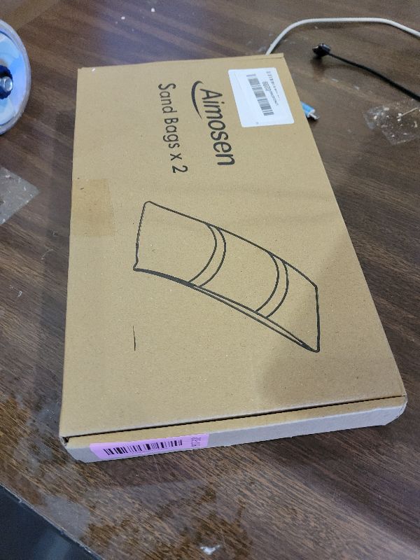 Photo 1 of 100 LBS Umbrella Base Weights Fillable Sandbags, 2 Packs Sand Bags for Weight, Outdoor Weatherproof Heavy Duty Weight Sandbag for Furniture Umbrella Stand Garden Cantilevers Poolside Accessories