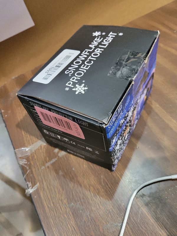 Photo 1 of ?LILNIAGY Christmas Decorations Outdoor Christmas Projector Lights Snowflake Projector, IP65 Waterproof & Adjustable Christmas Lights for Outdoor Christmas Decorations Home Party Garden Xmas Decor