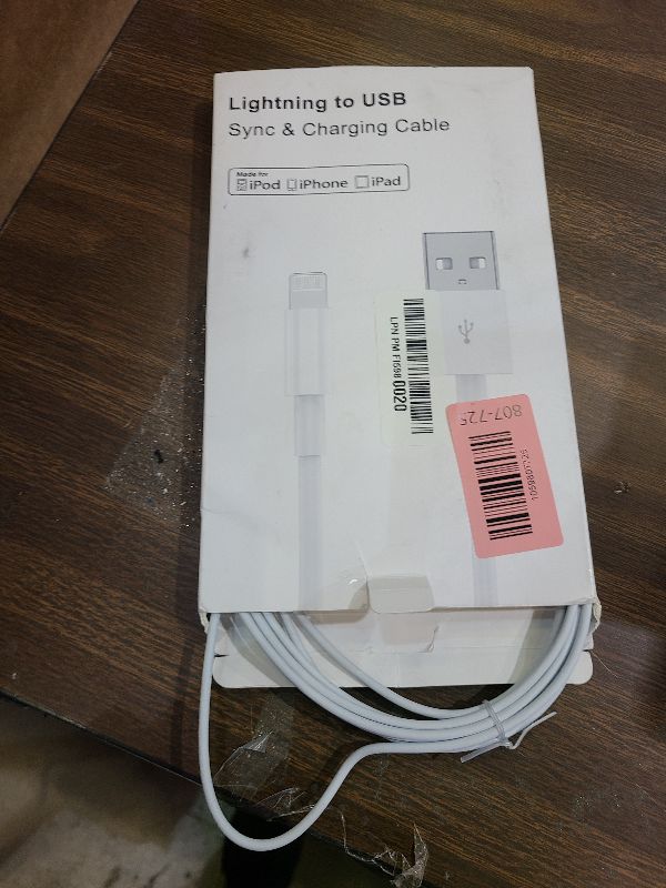 Photo 1 of 3 Pack Apple MFi Certified iPhone Charger Cable 10ft, Lightning to USB Cord, 2.4A Fast Charging,Apple Phone Long Chargers for iPhone 12/11/11Pro/11Max/ X/XS/XR/XS Max/8/7/6
