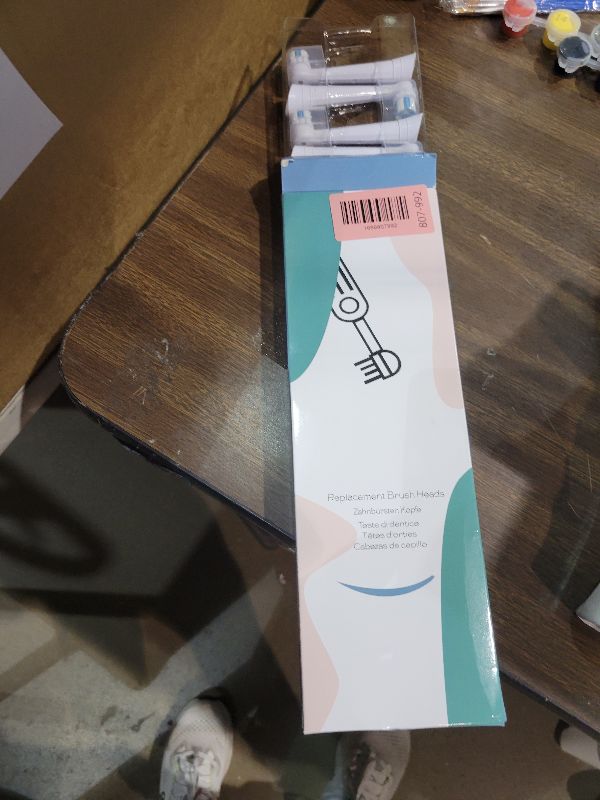 Photo 1 of 12 PCS IO Replacement Heads Compatible with Oral b IO 2/3/4/5/6/7/8/9/10 Series Electric Toothbrush, Brush Heads Refills Compatible with Oral B IO (White)