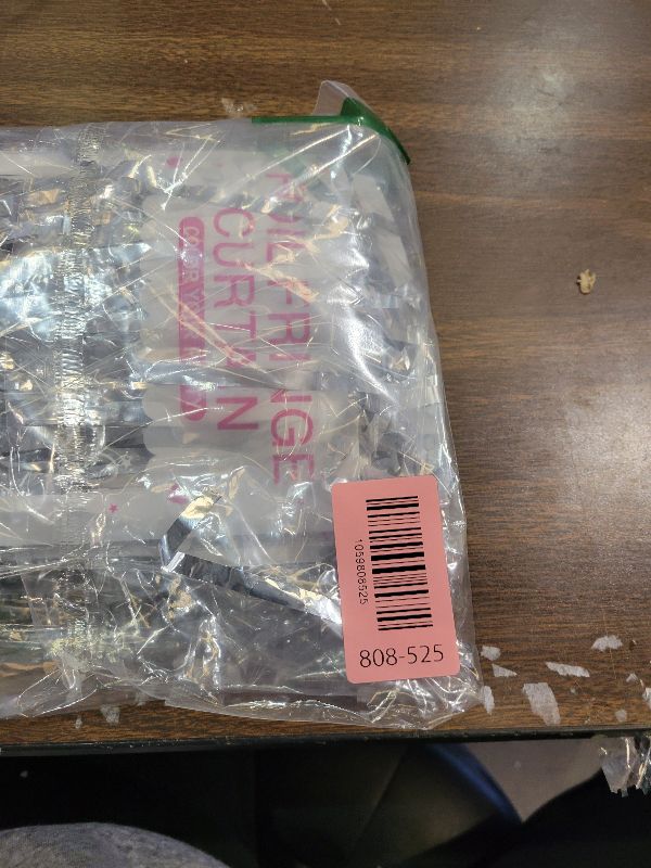 Photo 1 of 2 Pack Foil Curtain Backdrop Silver Metallic Tinsel Foil Fringe Curtains Photo Booth Props for Birthday Wedding Engagement Baby Shower Bachelorette Christmas Holiday Celebration Party Decorations