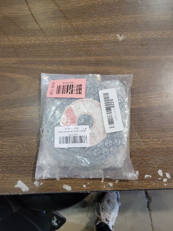 Photo 1 of 1 Piece Deburring Wheel, Bench Top and Base Grinding Wheel, 5", Suitable for Various Alloy Steels, Hardened Steels, Etc. 46 Grit, 1/2" Mandrel Bore, 0.63" Thickness (Brown Corundum)