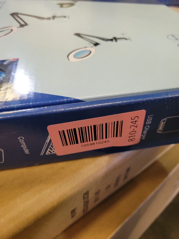 Photo 1 of 10X Magnifying Glass with Light and Clamp, 5 Color Modes Stepped Dimmable 2-in-1 with LED Desk Lamp, Hands Free Magnifier with Light for Close Works Craft Hobby Painting Reading DIY Repair