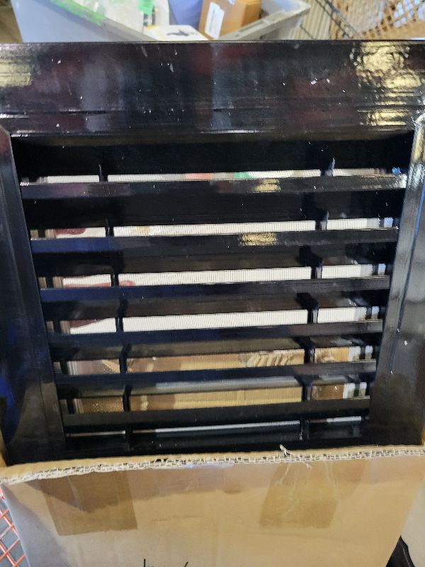 View 2 of 1 Pack 12" x 12" Aluminum Gable Vent with Screen Louvered Vents for Effective Attic and Shed Ventilation Wall Vents for House Exterior Doors (12" x 12")
